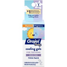 Orajel Baby Gel para Alívio das Dores de Dentição Daytime and Nighttime (Contém 2)